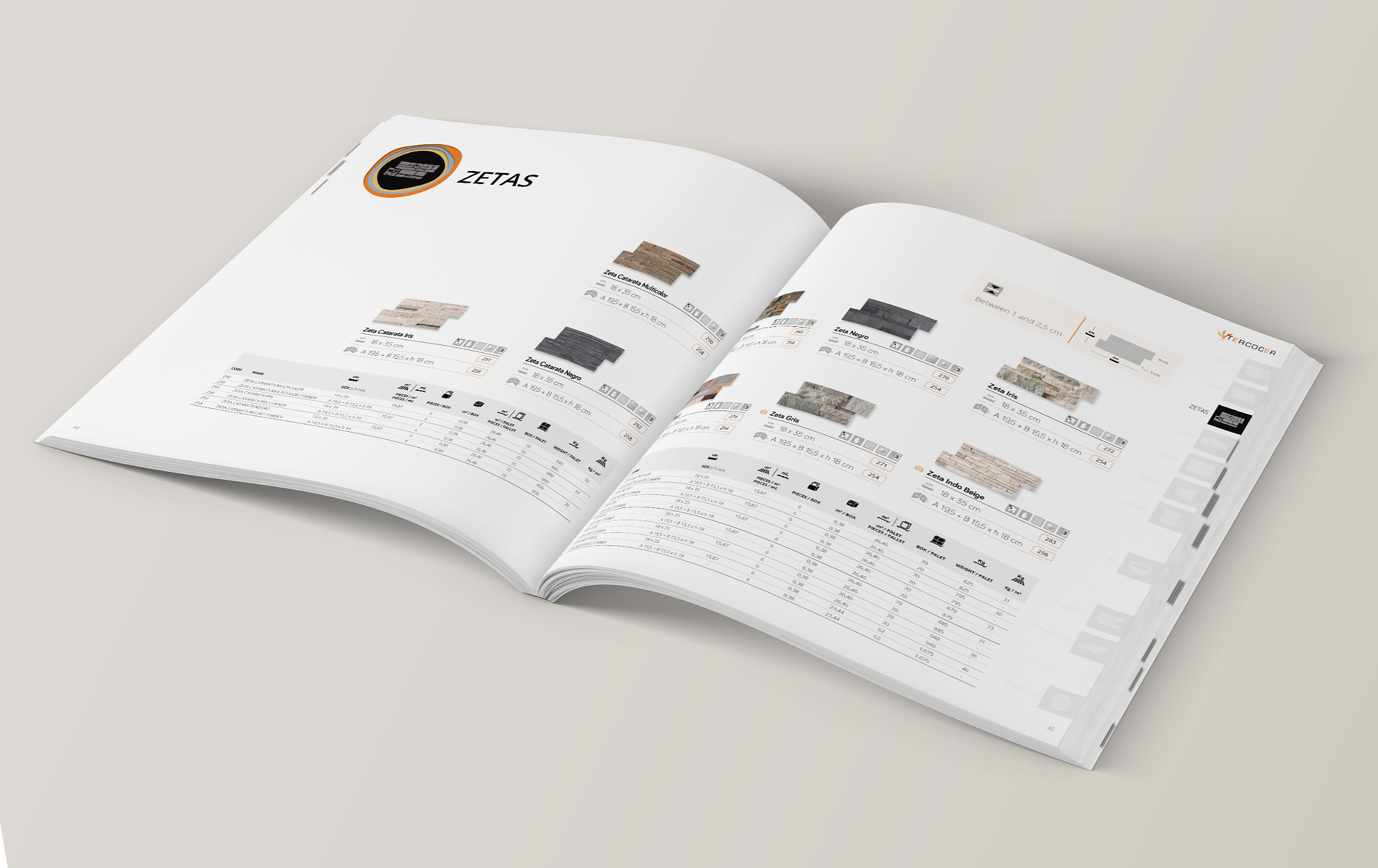 Tercocer Catalogo General 2019. Interior. Producto.