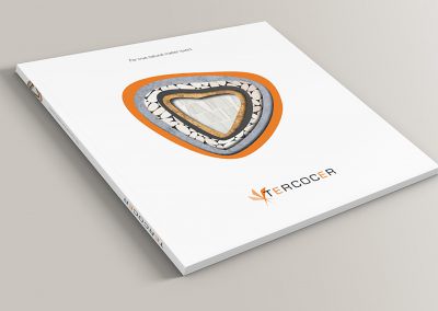 Diseño del catálogo general 2019 de materias naturales de Tercocer