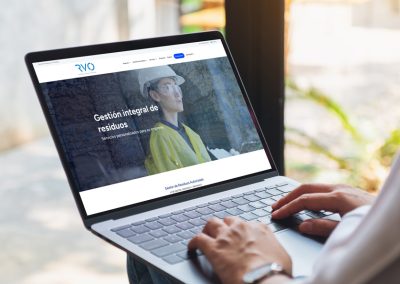 Sitio web para gestor de residuos