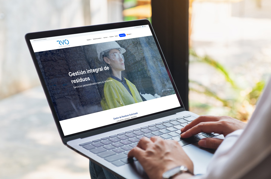 Sitio web para gestor de residuos