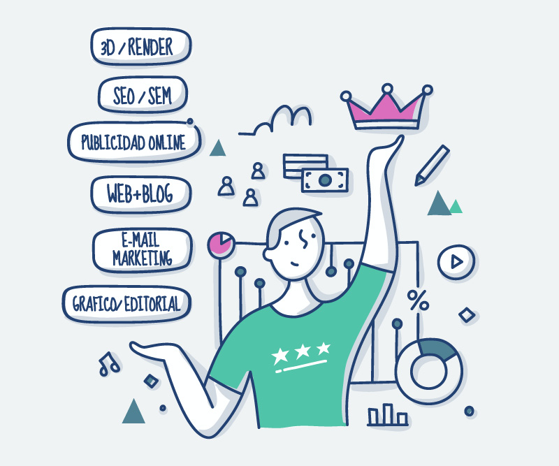 Marketing 360º: la estrategia que une, potencia y convierte