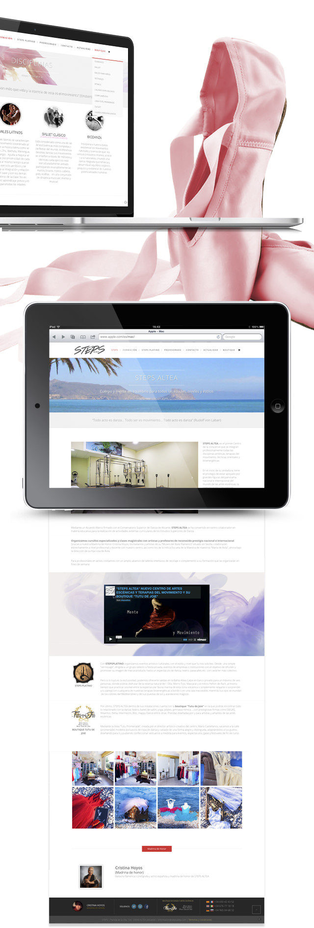 paginas interiores web steps